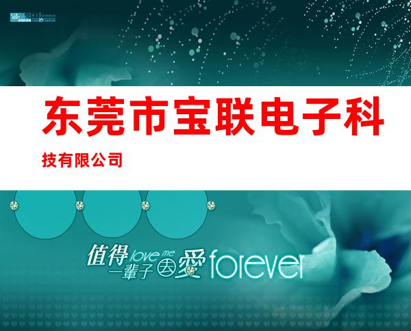 东莞市宝联电子科技有限公司